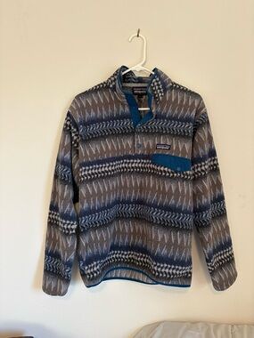 Patagonia Synchilla Blue/Grey Fleece